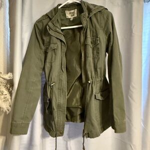 Outer Edge Khaki Utility Jacket